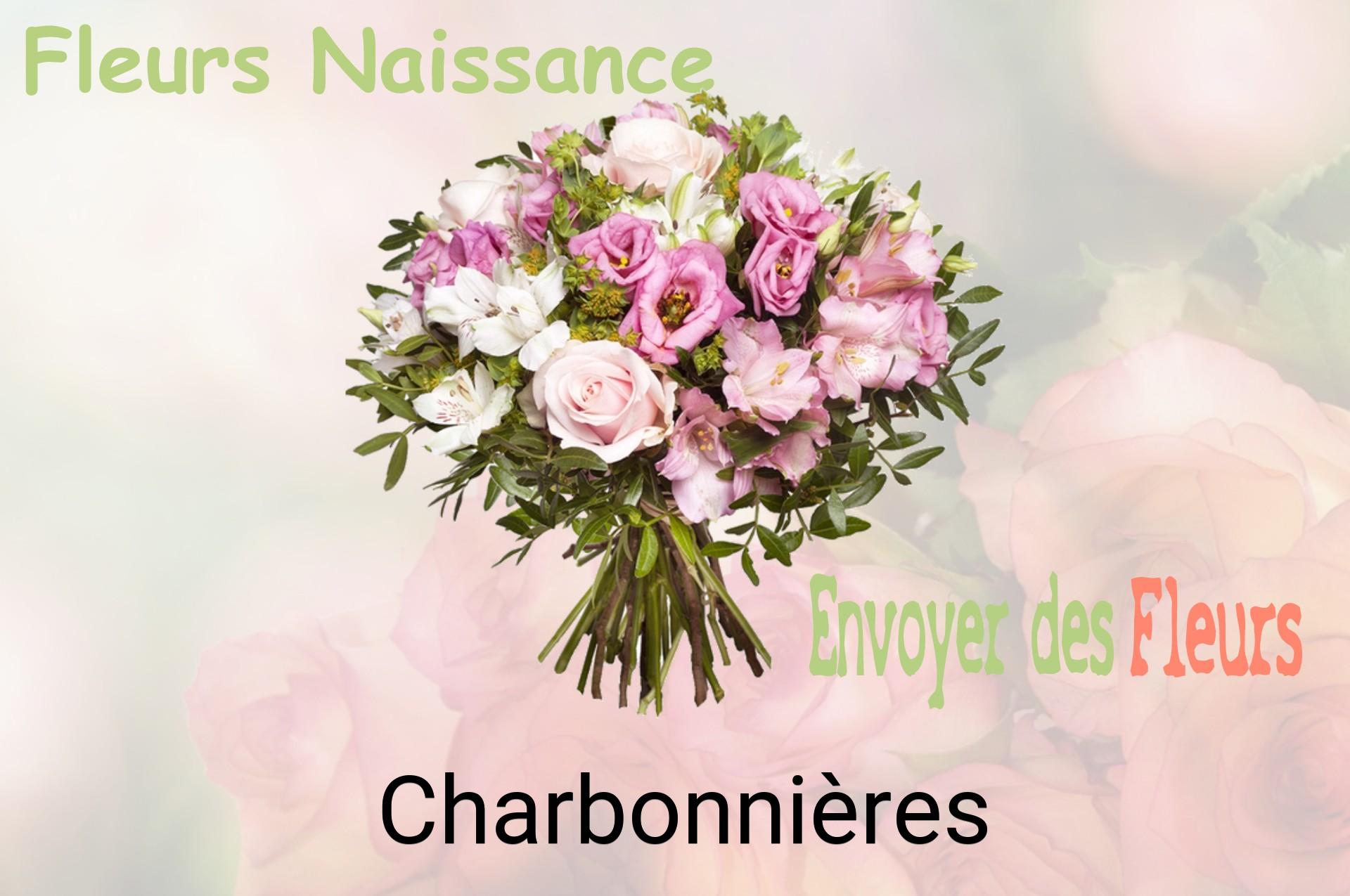 Bouquet de fleurs de naissance livré à Charbonnières